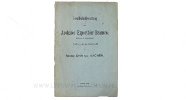 aachener exportbier brauerei gesellschafstvertrag 01